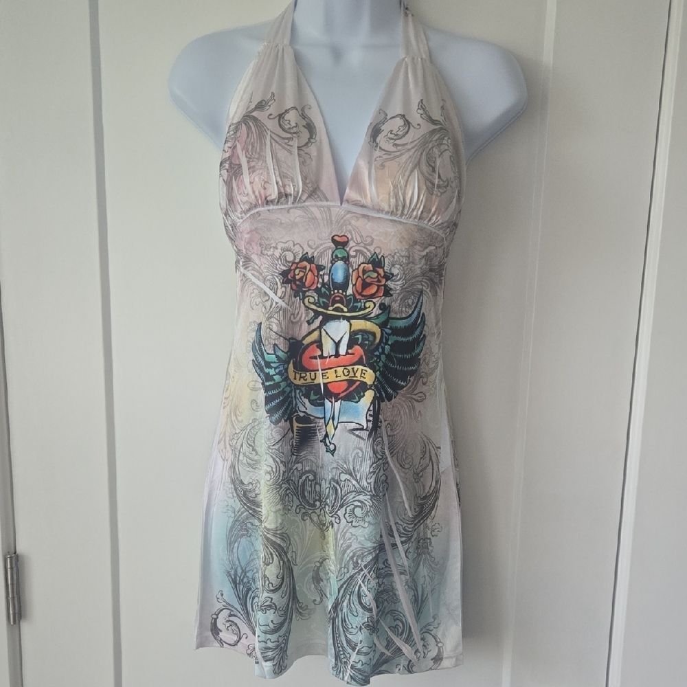 Viva You Multicolor Halter Dress
